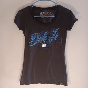 VINTAGE Nascar Womens Chase Dale Jr  #88 Lightweight T Shirt Size XS